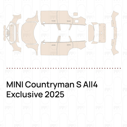 Pre-Cut PPF MINI Countryman S All4 Exclusive 2025