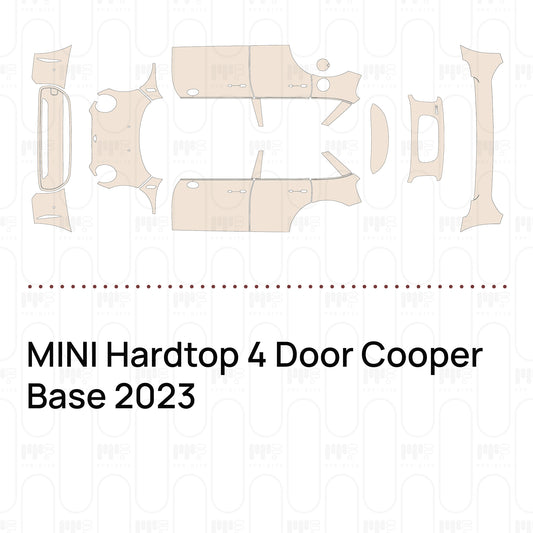 Pre-Cut PPF MINI Hardtop 4 Door Cooper Base 2023