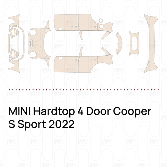 Pre-Cut PPF MINI Hardtop 4 Door Cooper S Sport 2022