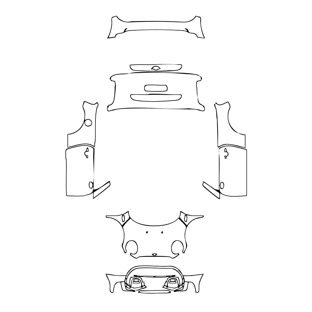 Pre-Cut PPF MINI MINI Convertible Cooper Sport 2022 - PPF-Kits