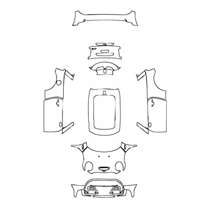 Pre-Cut PPF MINI MINI Hardtop 2 Door Cooper S Sport 2021 - PPF-Kits