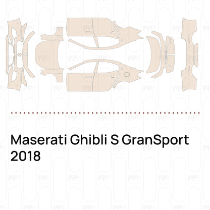 Pre-Cut PPF Maserati Ghibli S GranSport 2018
