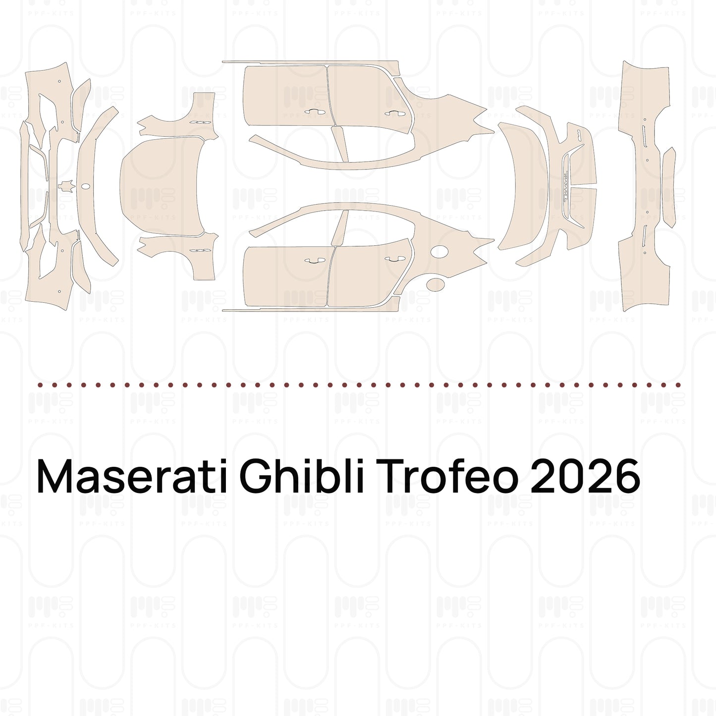 Pre-Cut PPF Maserati Ghibli Trofeo 2026