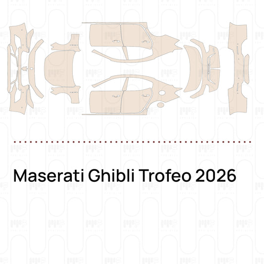 Pre-Cut PPF Maserati Ghibli Trofeo 2026
