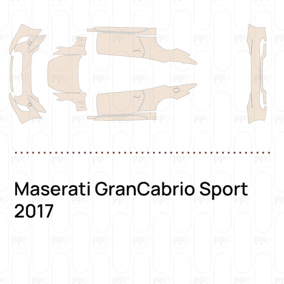 Pre-Cut PPF Maserati GranCabrio Sport 2017
