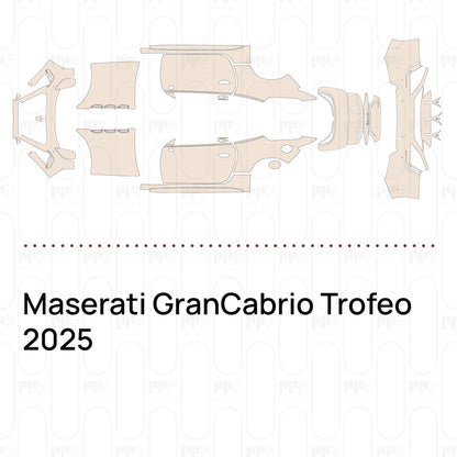 Pre-Cut PPF Maserati GranCabrio Trofeo 2025