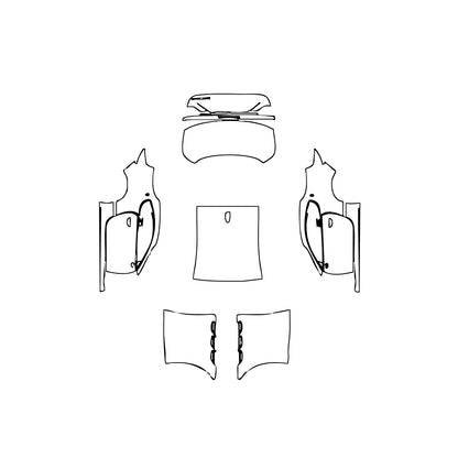 Pre-Cut PPF Maserati GranTurismo Folgore 2025 - PPF-Kits