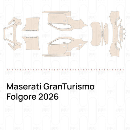 Pre-Cut PPF Maserati GranTurismo Folgore 2026