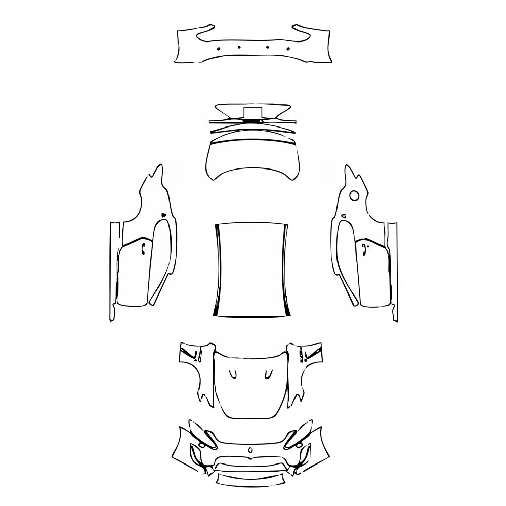 Pre-Cut PPF Maserati GranTurismo MC 2013 - PPF-Kits