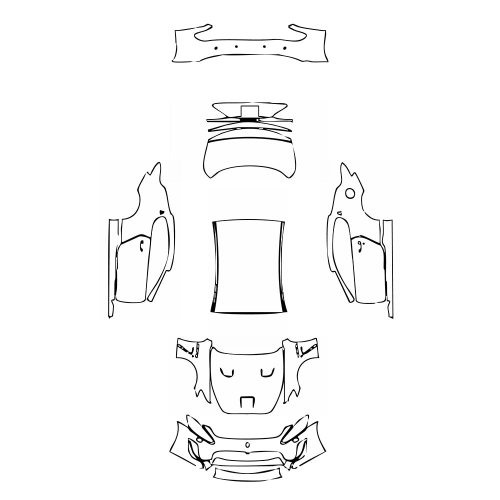 Pre-Cut PPF Maserati GranTurismo MC Centennial 2015 - PPF-Kits