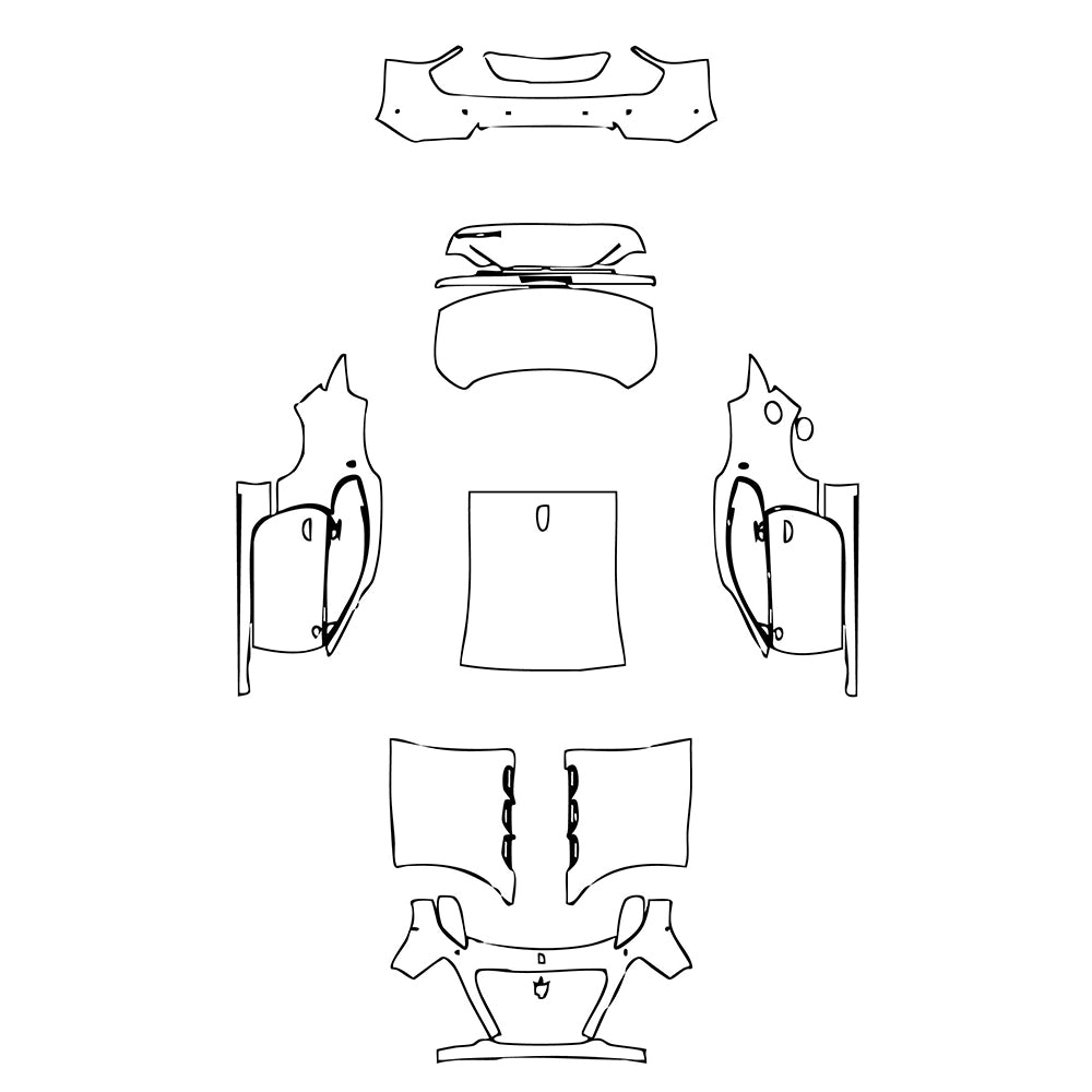 Pre-Cut PPF Maserati GranTurismo Modena 2024 - PPF-Kits