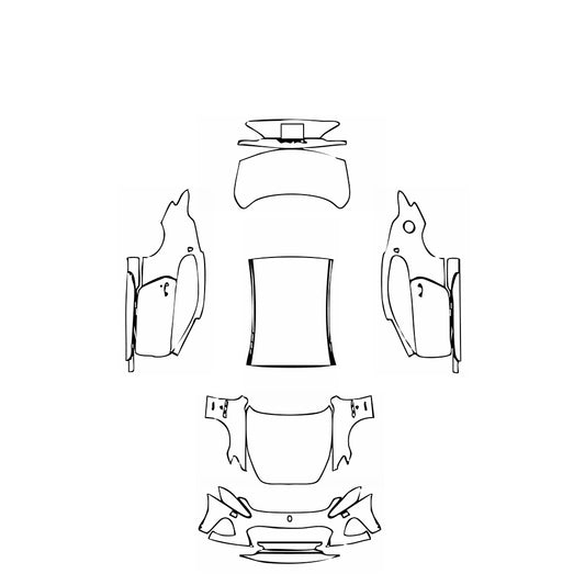 Pre-Cut PPF Maserati GranTurismo Sport 2019 - PPF-Kits