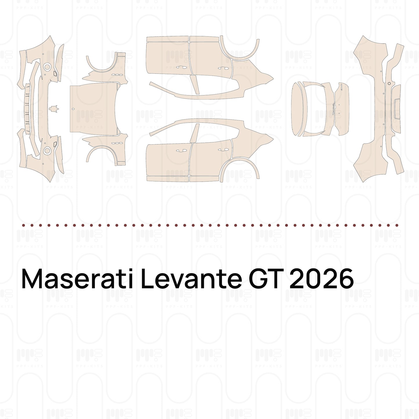 Pre-Cut PPF Maserati Levante GT 2026