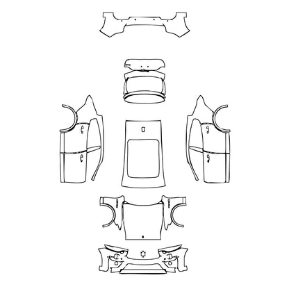 Pre-Cut PPF Maserati Levante Modena 2023 - PPF-Kits