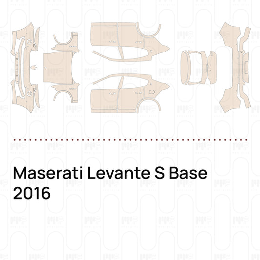 Pre-Cut PPF Maserati Levante S Base 2016