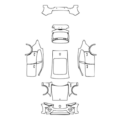 Pre-Cut PPF Maserati Levante Trofeo 2024 - PPF-Kits