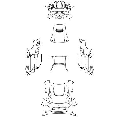Pre-Cut PPF Maserati MC20 Cielo 2025 - PPF-Kits