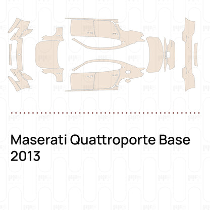 Pre-Cut PPF Maserati Quattroporte Base 2013