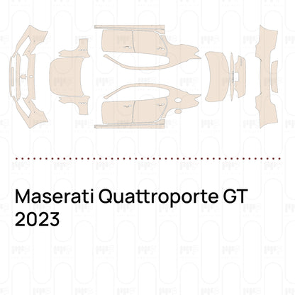 Pre-Cut PPF Maserati Quattroporte GT 2023