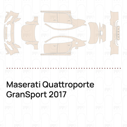 Pre-Cut PPF Maserati Quattroporte GranSport 2017
