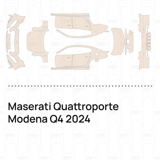 Pre-Cut PPF Maserati Quattroporte Modena Q4 2024