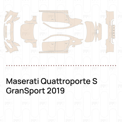 Pre-Cut PPF Maserati Quattroporte S GranSport 2019
