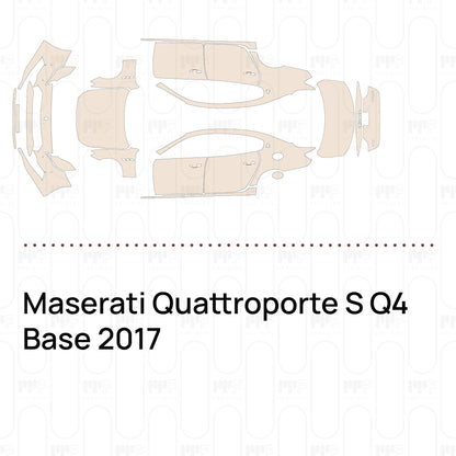 Pre-Cut PPF Maserati Quattroporte S Q4 Base 2017
