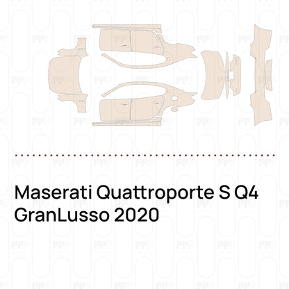 Pre-Cut PPF Maserati Quattroporte S Q4 GranLusso 2020