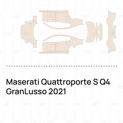 Pre-Cut PPF Maserati Quattroporte S Q4 GranLusso 2021