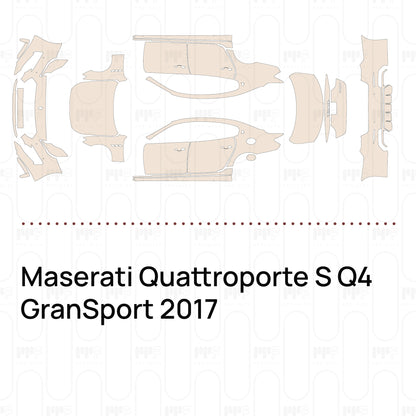 Pre-Cut PPF Maserati Quattroporte S Q4 GranSport 2017