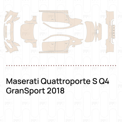 Pre-Cut PPF Maserati Quattroporte S Q4 GranSport 2018
