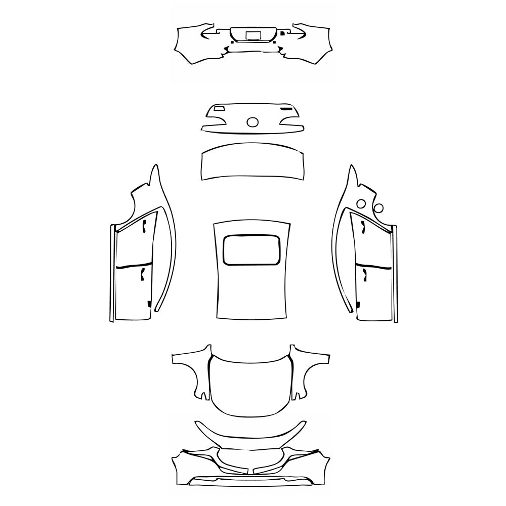 Pre-Cut PPF Mazda Axela (Mazda 3) Sedan Saloon 2025 - PPF-Kits