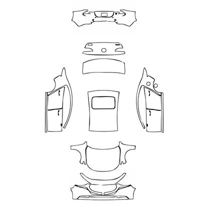 Pre-Cut PPF Mazda Axela (Mazda 3) Sedan Saloon 2025 - PPF-Kits