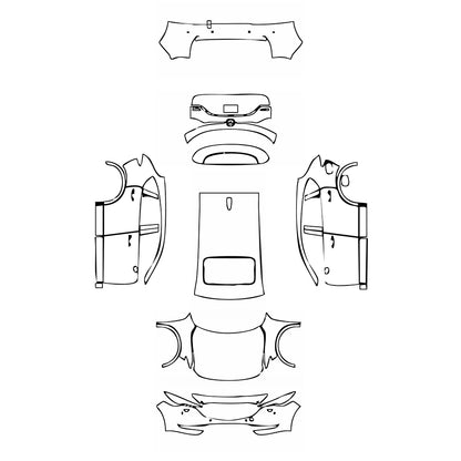 Pre-Cut PPF Mazda CX-5 2017 - PPF-Kits