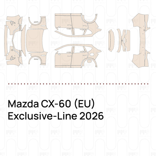 Pre-Cut PPF Mazda CX-60 (EU) Exclusive-Line 2026