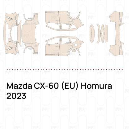 Pre-Cut PPF Mazda CX-60 (EU) Homura 2023
