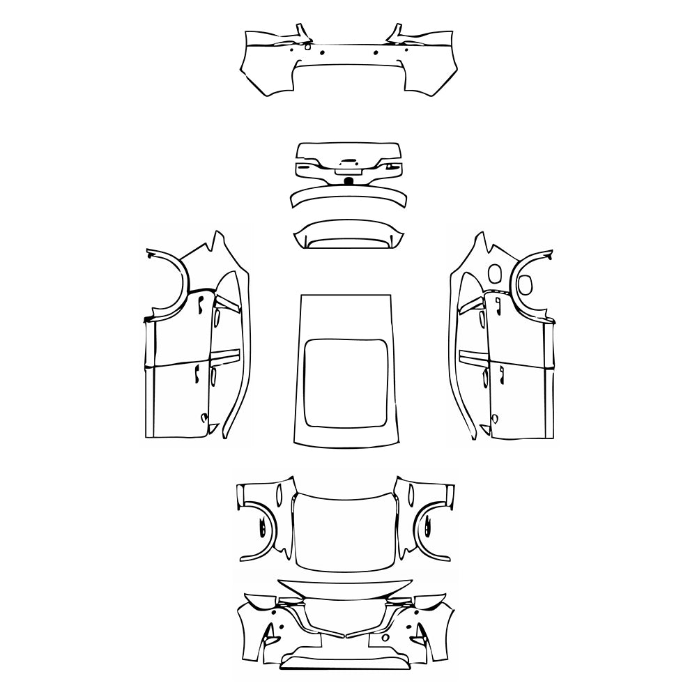 Passgenaue Lackschutzfolien PPF Mazda CX-60 (EU) Takumi 2025