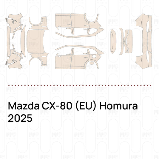 Pre-Cut PPF Mazda CX-80 (EU) Homura 2025