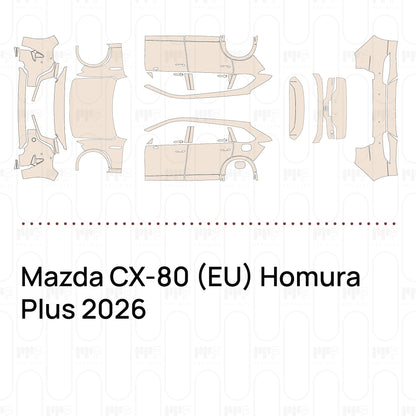 Pre-Cut PPF Mazda CX-80 (EU) Homura Plus 2026