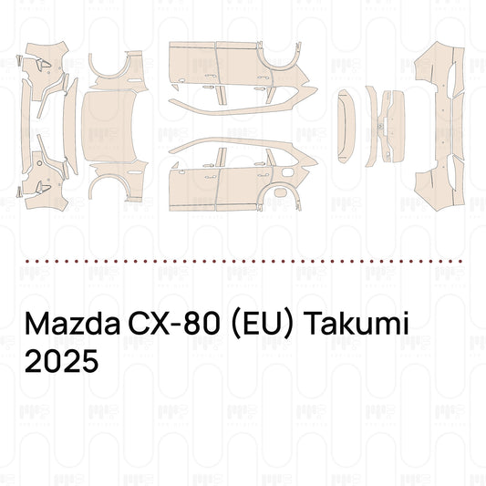 Pre-Cut PPF Mazda CX-80 (EU) Takumi 2025