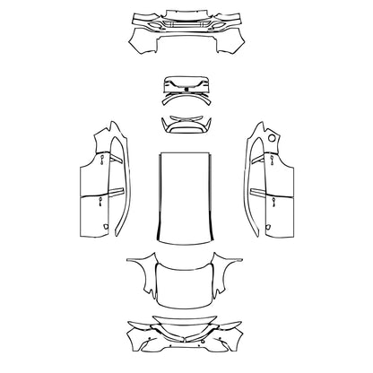 Pre-Cut PPF Mazda CX-9 2023 - PPF-Kits