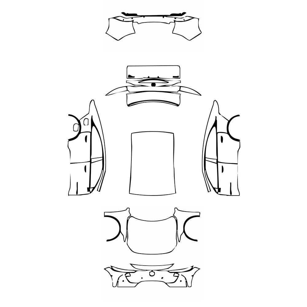 Pre-Cut PPF Mazda EZ-6 Pure Electric 2024 - PPF-Kits