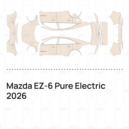 Pre-Cut PPF Mazda EZ-6 Pure Electric 2026