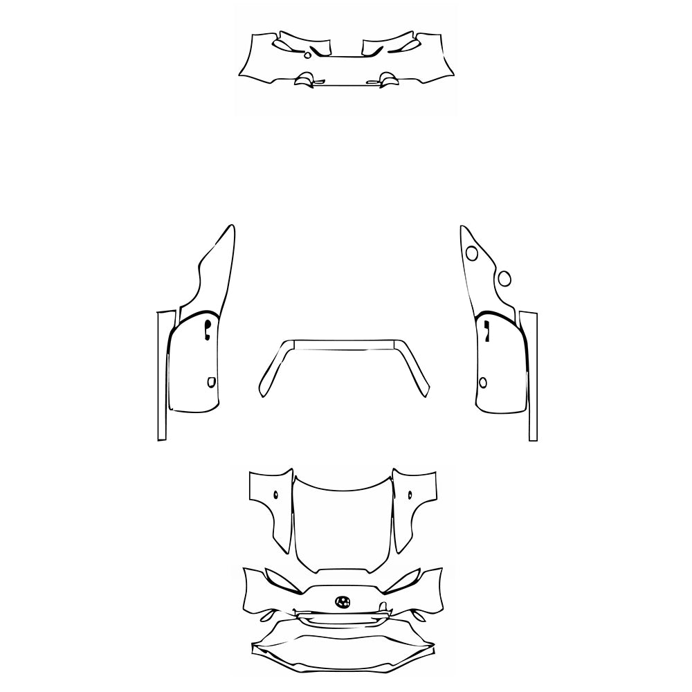 Pre-Cut PPF Mazda MX-5 Miata Club 2025 - PPF-Kits
