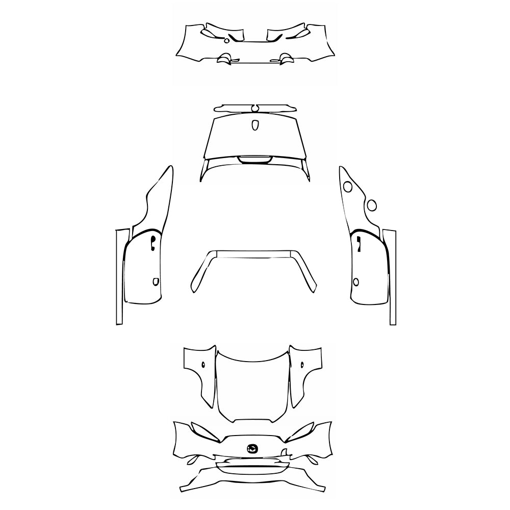 Pre-Cut PPF Mazda MX-5 Miata Grand Touring 2023 - PPF-Kits