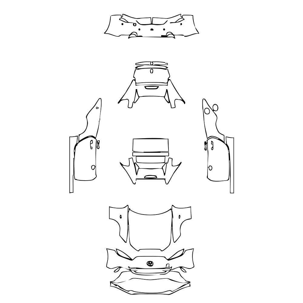 Pre-Cut PPF Mazda MX-5 Miata RF Club 2025 - PPF-Kits
