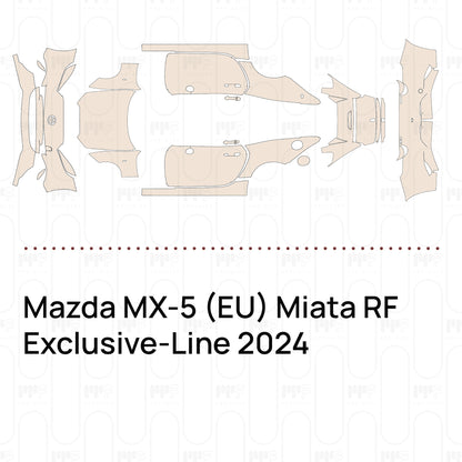 Pre-Cut PPF Mazda MX-5 (EU) Miata RF Exclusive-Line 2024