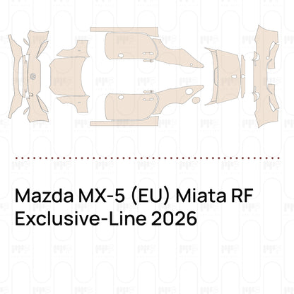 Pre-Cut PPF Mazda MX-5 (EU) Miata RF Exclusive-Line 2026