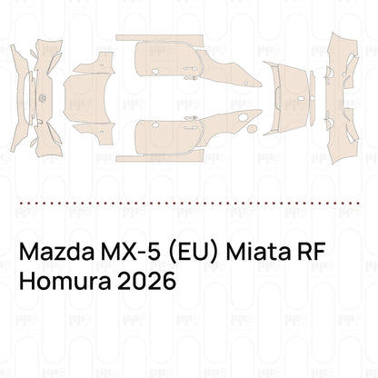 Pre-Cut PPF Mazda MX-5 (EU) Miata RF Homura 2026