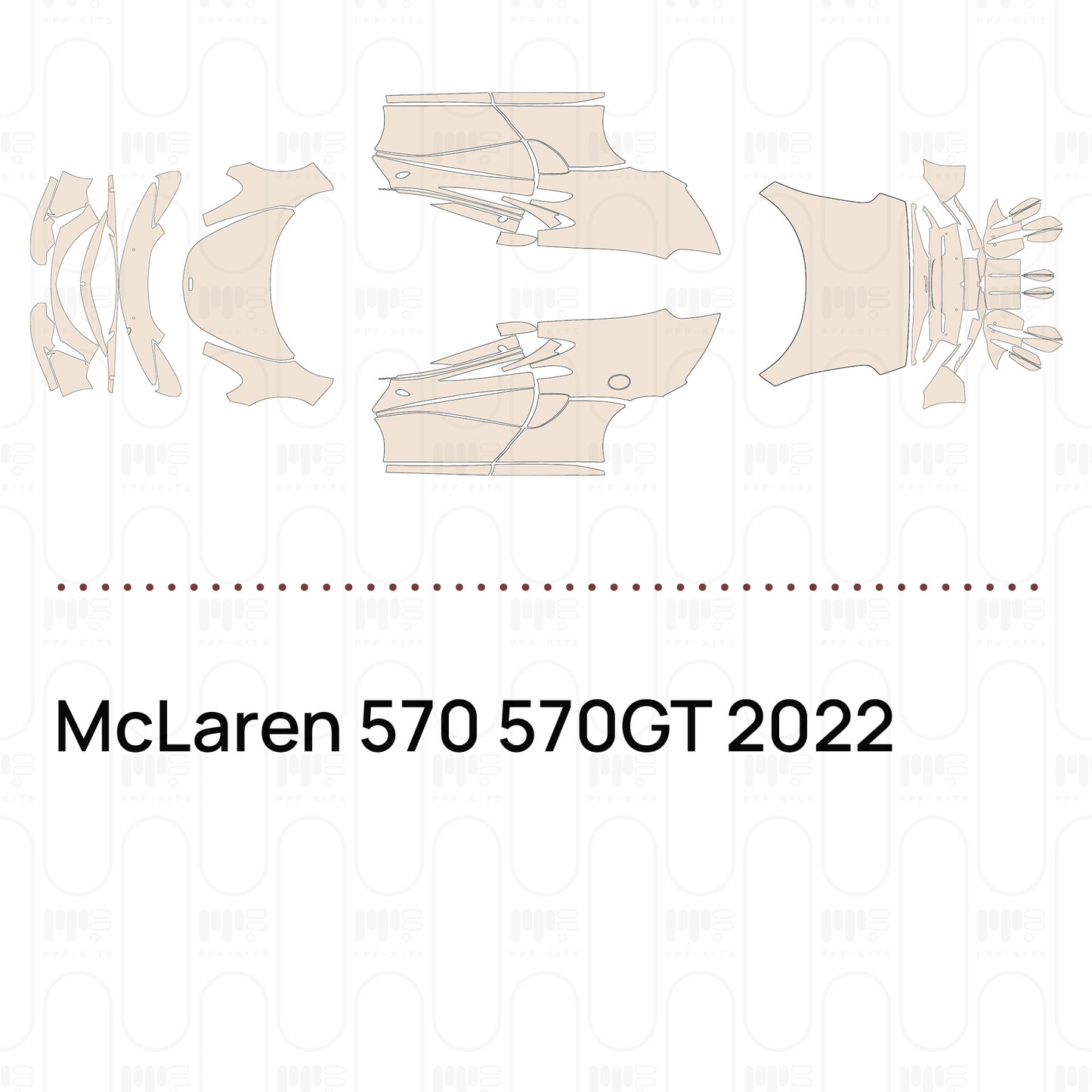 Pre-Cut PPF McLaren 570 570GT 2022